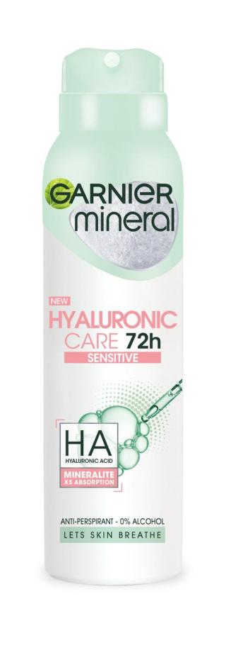 Garnier Antiperspirant ve spreji Mineral Hyaluronic Ultra Care  150 ml