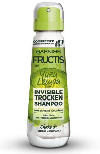 Garnier Neviditelný suchý šampon s vůní yuzu citrónu  100 ml