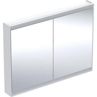 Geberit ONE - Zrcadlová skříňka s LED osvětlením, 1200x900x150 mm, 2 dvířka, bílá 505.815.00.2