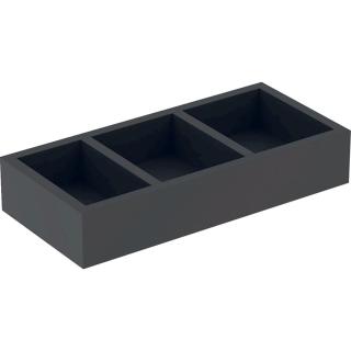 Geberit Selnova Square - Organizér do zásuvky 323x59x150 mm, lávová 500.677.00.1