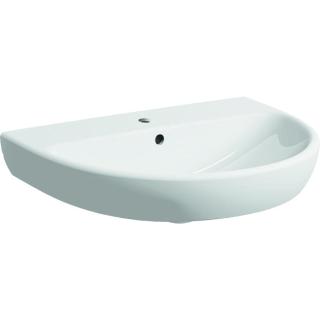 Geberit Selnova - Umyvadlo 650x500 mm, s 1 otvorem pro baterii, s přepadem, bílá 500.297.01.1