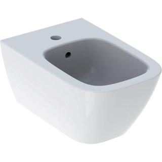 GEBERIT Smyle Square - Závěsný bidet, uzavřený tvar 500.209.01.1