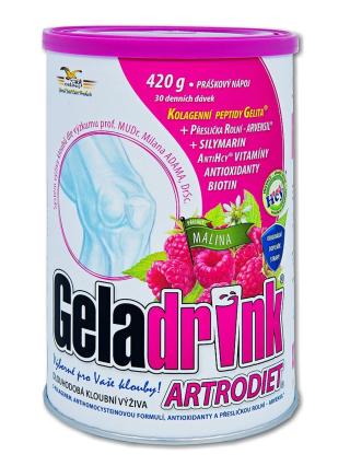 Geladrink Artrodiet malina nápoj 420 g