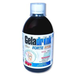 GELADRINK Forte Hyal biosol višeň 500 ml