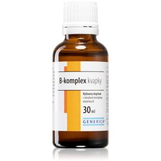 Generica B-complex drops komplex vitamínu B 30 ml