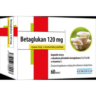 GENERICA Betaglukan 120 mg 60 kapslí