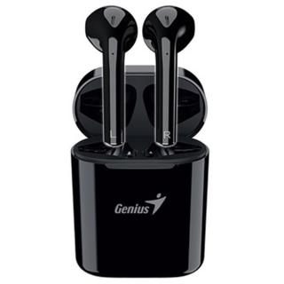 Genius HS-M900BT, mikrofon, přepínání skladeb, černá, 2.0, s nabíjecí krabičkou, sportovní typ USB-C