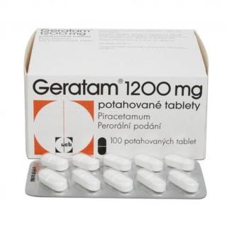 Geratam 1200mg potahované tablety 100