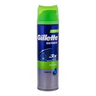 Gillette Series Sensitive 200 ml gel na holení pro muže