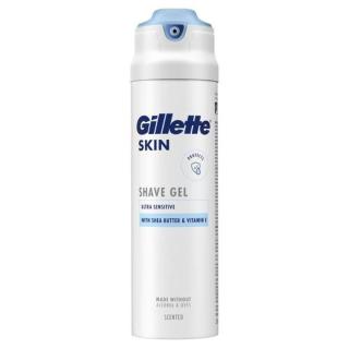 Gillette Skin Ultra Sensitive Shave Gel 200 ml gel na holení pro muže