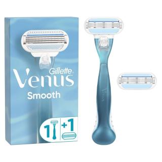 Gillette Venus Smooth dámský holicí strojek + 2 hlavice