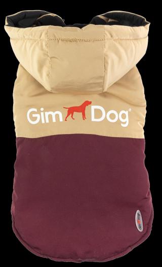 Gimborn GIMDOG kabát PAWSOME 55cm béžový/bordeaux