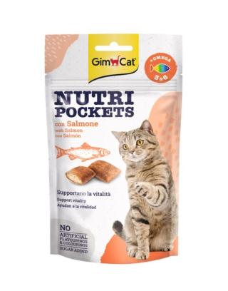 GimCat Nutri Pockets Losos 60 g