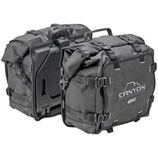 Givi GRT720 voděodolné boční brašny černé 2×25l, řada Canyon pro nosiče PLX