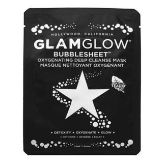 Glamglow Bubblesheet Mask plátýnková maska pro sjednocenou a rozjasněnou pleť