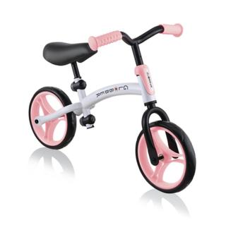 GLOBBER Go Bike Duo bílá pastelově růžová