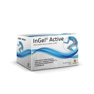 GOLDIM InGel Active kloubní výživa s kyselinou hyaluronovou a probiotiky InGel Active: 30 sáčků