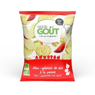 Good Gout BIO mini rýžové koláčky s jablky 40 g