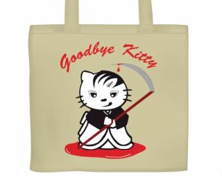 Goodbye Kitty Plátěná nákupní taška