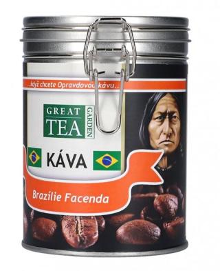 Great Tea Garden Káva Brazílie Facenda Lagoa v dóze Varianta: zrnková 200g