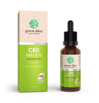 Green idea CBD 5% olej 10 ml