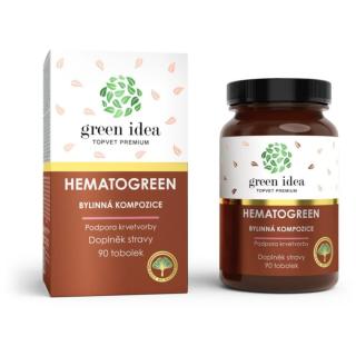 Green Idea Topvet Premium Hematogreen tobolky pro podporu krvetvorby 90 ks