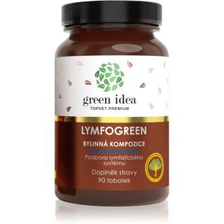 Green Idea Topvet Premium Lymfogreen tobolky podporující správnou činnost lymfatického systému 90 ks