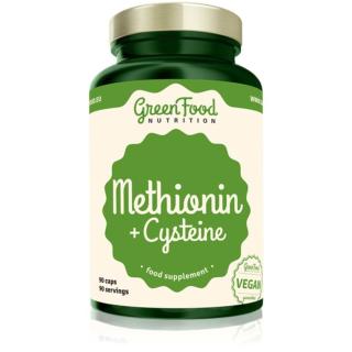 GreenFood Nutrition Methionin + Cysteine kapsle pro krásné vlasy, pleť a nehty 90 cps