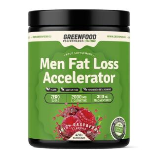 GreenFood Performance Men Fat Loss Accelerator Juicy malina 420 g