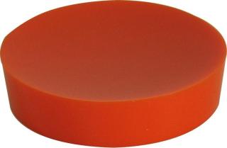GRUND Miska na mýdlo PICCOLO pomerančová 10,4x10,4x2,5 cm