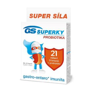 GS Superky Probiotika, 30+10 kapslí