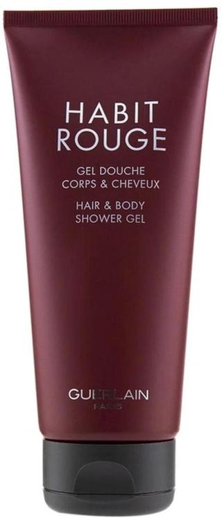 Guerlain Sprchový gel na tělo a vlasy Habit Rouge  200 ml