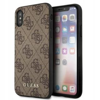 Guess GUHCI65G4GFBR iPhone Xs Max hnědá/brown