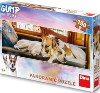 Gump Jsme dvojka Na gauči 150 panoramic Puzzle