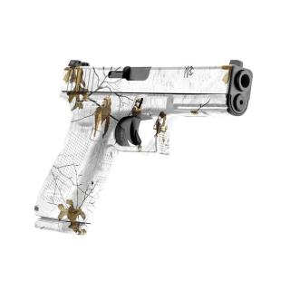GunSkins® prémiový vinylový skin na pistoli – Realtree® Xtra Snow™