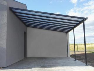 Gutta Hliníková pergola Terrassendach original 5,46 x 4,06 m - antracit