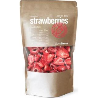 GymBeam Lyophilized Strawberries mrazem sušené ovoce 100 g