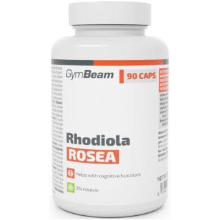 GymBeam Rhodiola Rosea kapsle pro podporu paměti a koncentrace 90 cps