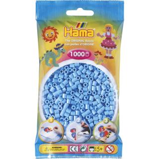 Hama H207-46 Midi Pastelově modré korálky 1000 ks