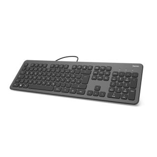 Hama klávesnice 182652 Kc-700, antracitová/černá