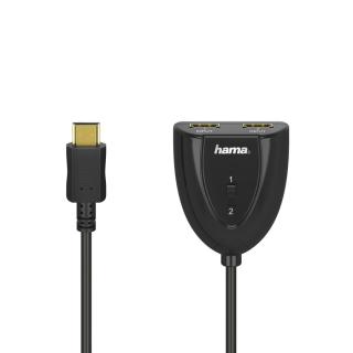 Hama redukce 205161 Hdmi přepínač 2x1,mechanický