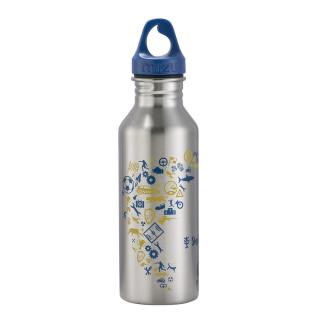 Hama Stainless Steel Bottle 0,5 l Blue/Yellow