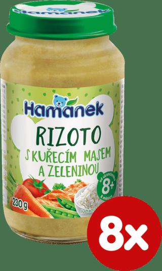 Hamánek Rizoto kuře zelenina 8x 230g