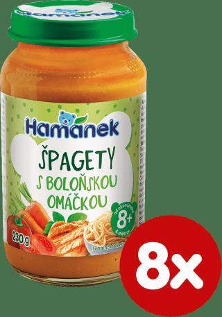 Hamánek Špagety s boloňskou omáčkou 8x 230g