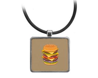 Hamburger Medailonek malý obdelník