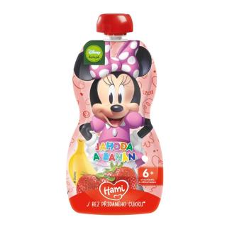 Hami Disney Minnie jahoda a banán kapsička 110 g