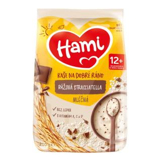 HAMI Kaše mléčná rýžová stracciatella 210 g