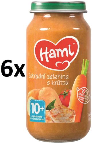 Hami Zahradní zelenina s krůtou - 6 x 250g