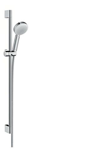 Hansgrohe Crometta 100 - Sprchová souprava 1 jet 0,90 m, bílá/chrom 26658400