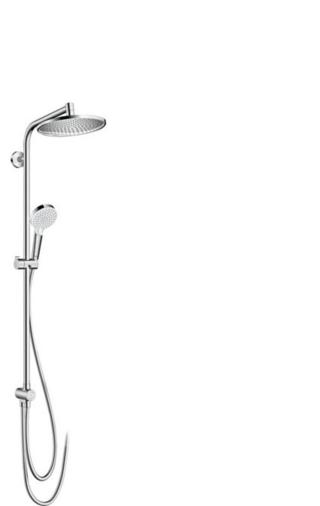 Hansgrohe Crometta - Sprchový set 240 Showerpipe pro renovace, 1proud, EcoSmart, chrom 27270000